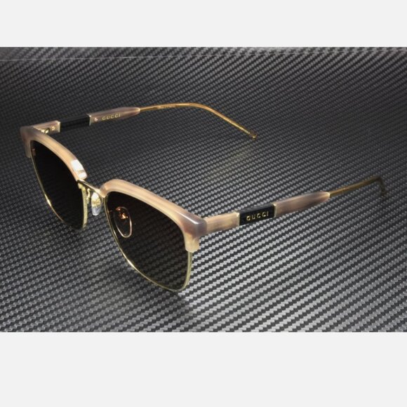 Gucci Men's 55mm Sunglasses Squared - Picture 1 of 5